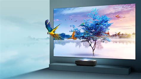 HISENSE LEDN100L5H Ultra-short Throw 100" 4K Smart Laser TV; 4K UHD Picture Quality，Tuner Built- in,X-Fusion™ Laser Light Source,100"  Ambient Light Rejection Screen,Eye-friendly Design (No eyestrain),Powered by VIDAA with Plenty of Apps,Pure Colour,Delivered from Laser Light,dbx-tv Audio,HDR Compatible,See the Detail in Dark and Bright Scenes,Smooth Motion,Light-Easy Moutable Screen,Low Power Consumption,Long Lifespan-25000+Hours 